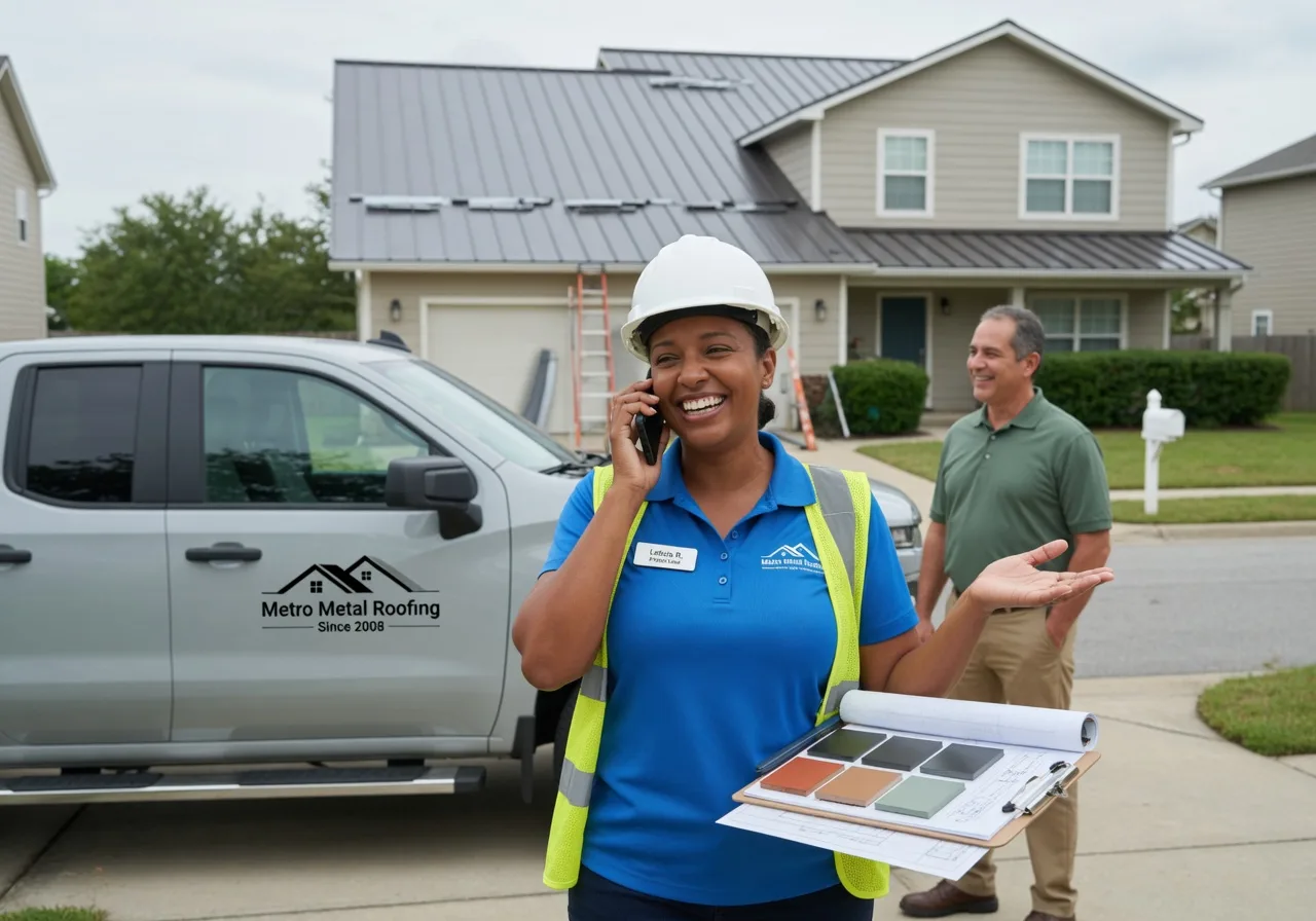Storm Damage Metal Roof Repair in Driftwood, PA